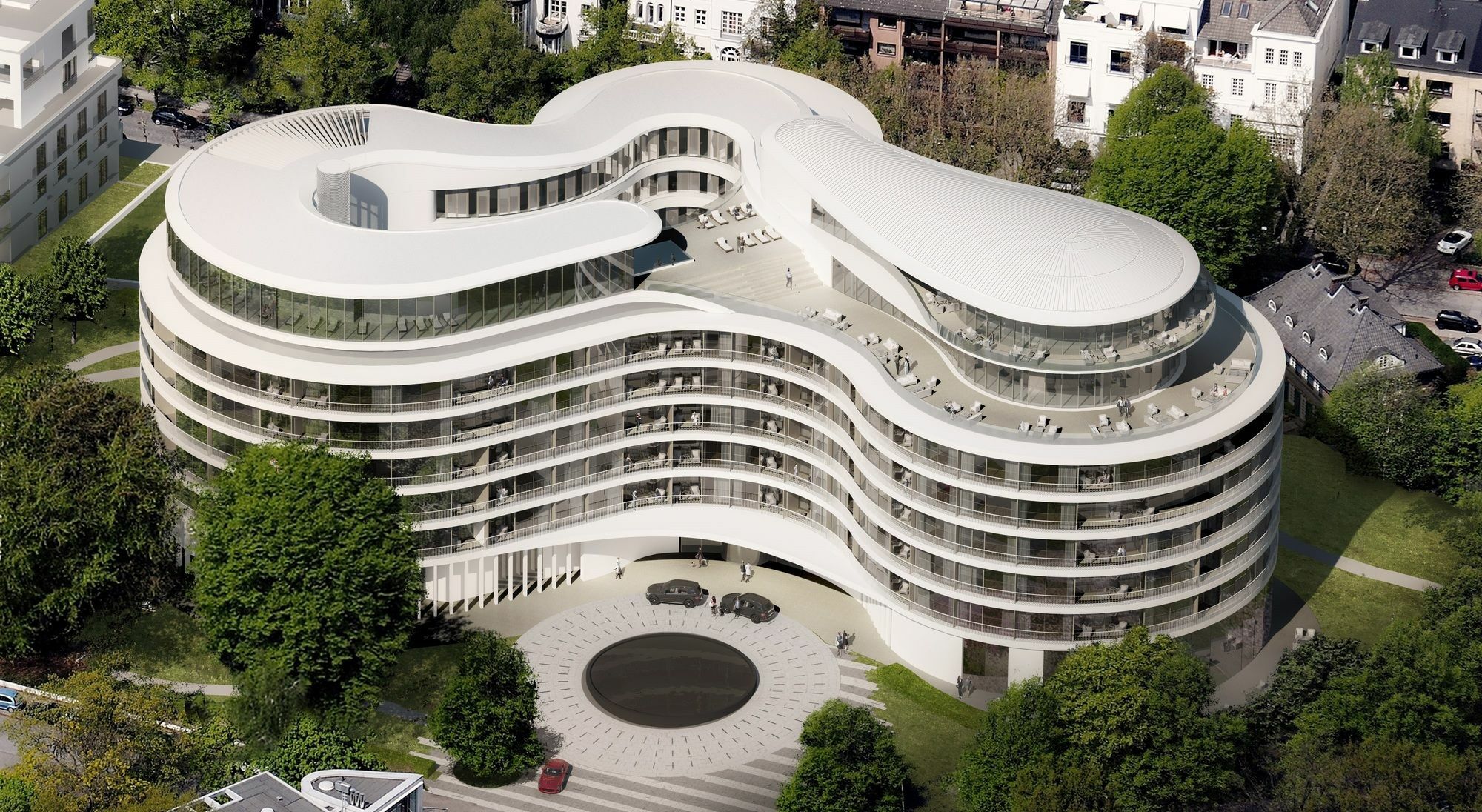 The Fontenay, Designhotel Des Jahres 2023 Und 2024 Hamborg Eksteriør billede
